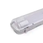 Noxion Réglette LED Étanche Boîtier Vide  Poseidon V2.0 incl. 2x Noxion Tube LED T8 Standard Output 22W 2x2300lm - 865 Lumière Du Jour | 150cm