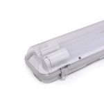 Noxion LED Waterdichte Montagebalk Behuizing Poseidon V2.0 incl. 2x Noxion LED Buis T8 Standard Output 9W 2x900lm - 840 Koel Wit | 60cm