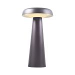 DFTP by Nordlux Tafellamp Arcello Metaal Grijs - 2.8W 300lm - 827 Zeer Warm Wit | IP54