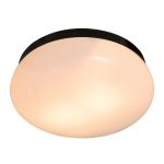 Nordlux Foam Plafondlamp Zwart | Geschikt voor 1x E27