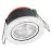 Ledvance Spot LED Combo Adjust Aluminium Blanc 6W 540lm 60D - 940 Blanc Froid | 82mm - Diamètre 68mm - IP65 - Meilleur Rendu Des Couleurs - Dali Dimmable