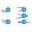Noxion LED Strip Naga - Verbindingsstuk Enkel Kleur 10mm - Medium 30stuks